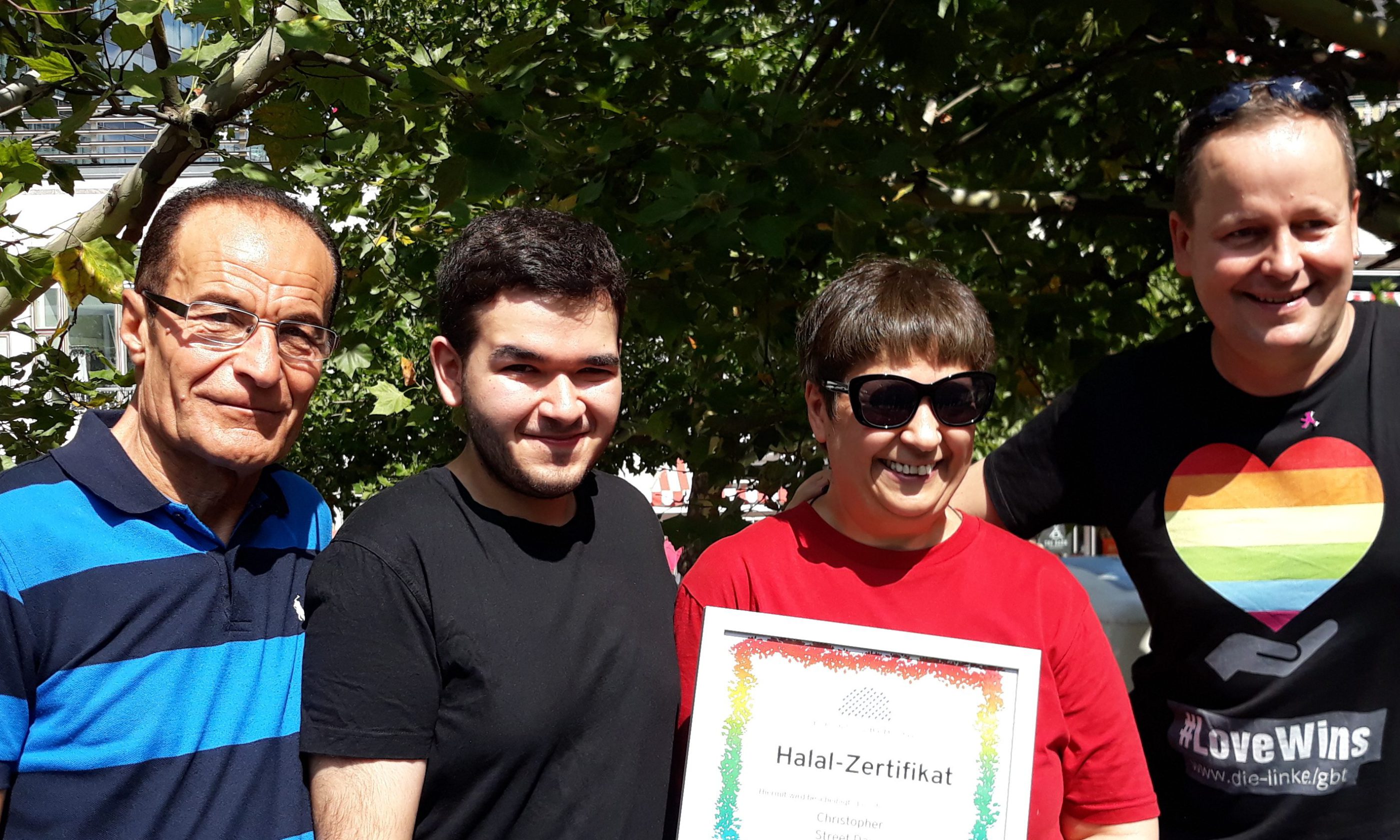 CSD Berlin Pride zertifiziert als Halal