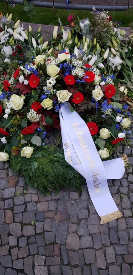 Kranzniederlegung an der Französischen Botschaft 10.11.2020